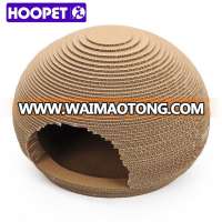 Hot Sale Eco-Friendly Corrugated Cardboard Cat Scratcher Cat House Pet Toys