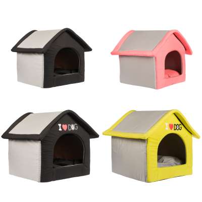 Wholesale Factory Luxury Cheap Folding Insulated Big Large Felt Home Indoor Soft Cat Pet Dog House