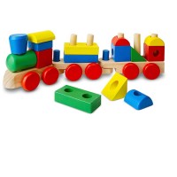 novel design modern developing early educational kids wooden car toy