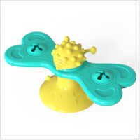 Lightbybox Turntable Spin Butterfly Shaped Windmill Rotate Suction Kitten Scratch Teeth Cleaning Toys