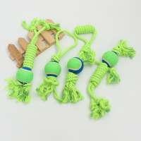 Best Products Tennis Cotton Rope Pet Toy Dog Toys For Chewing