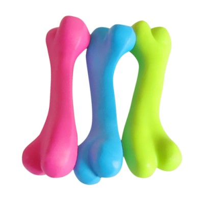 Rubber Bone Shape Pet Toys Chew Toys For Dog